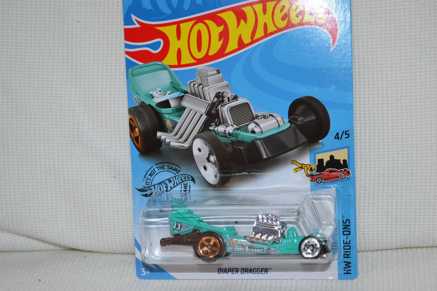 Diaper Dragger  1:64 Hot Wheels (USA Long card 2018) Ny