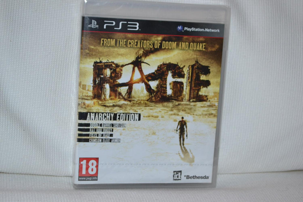 Rage Anarchy Edition PS3 Inplastad Ny