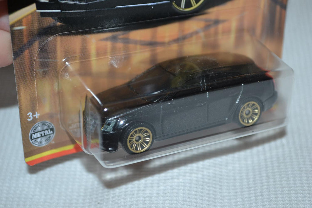 Cadillac CTS Wagon Svart 1:64 Matchbox (Cadillac Series) 7cm Ny