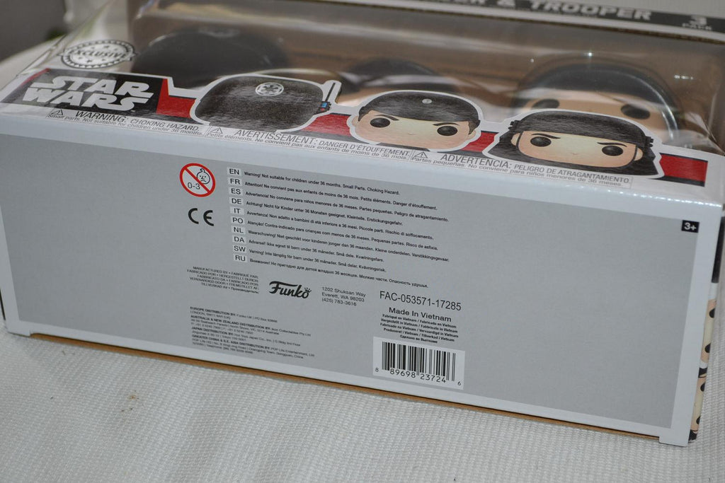 3-Pack Gunner, Officer, Trooper Star Wars Death Star Pop! Figur 11cm Ny