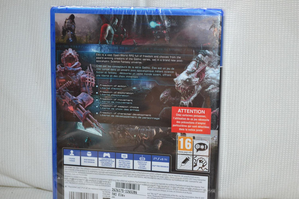 Elex PS4 Playstation 4 Inplastad Ny