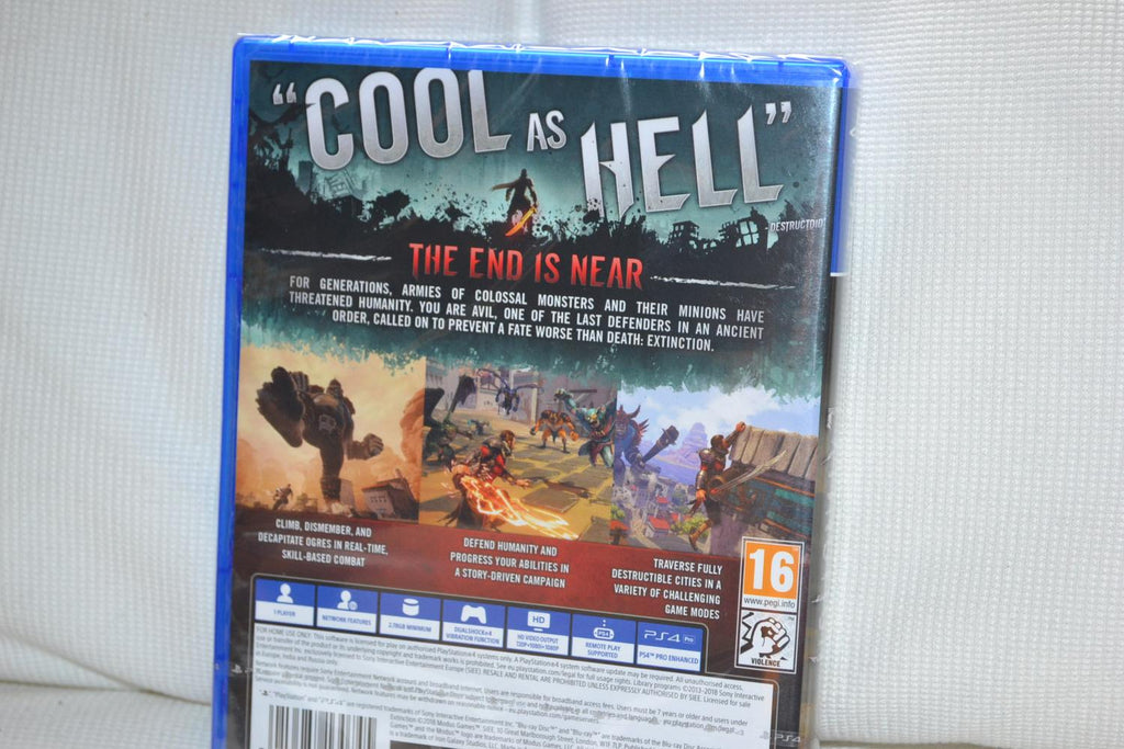 Extinction PS4 Playstation 4 Inplastad Ny