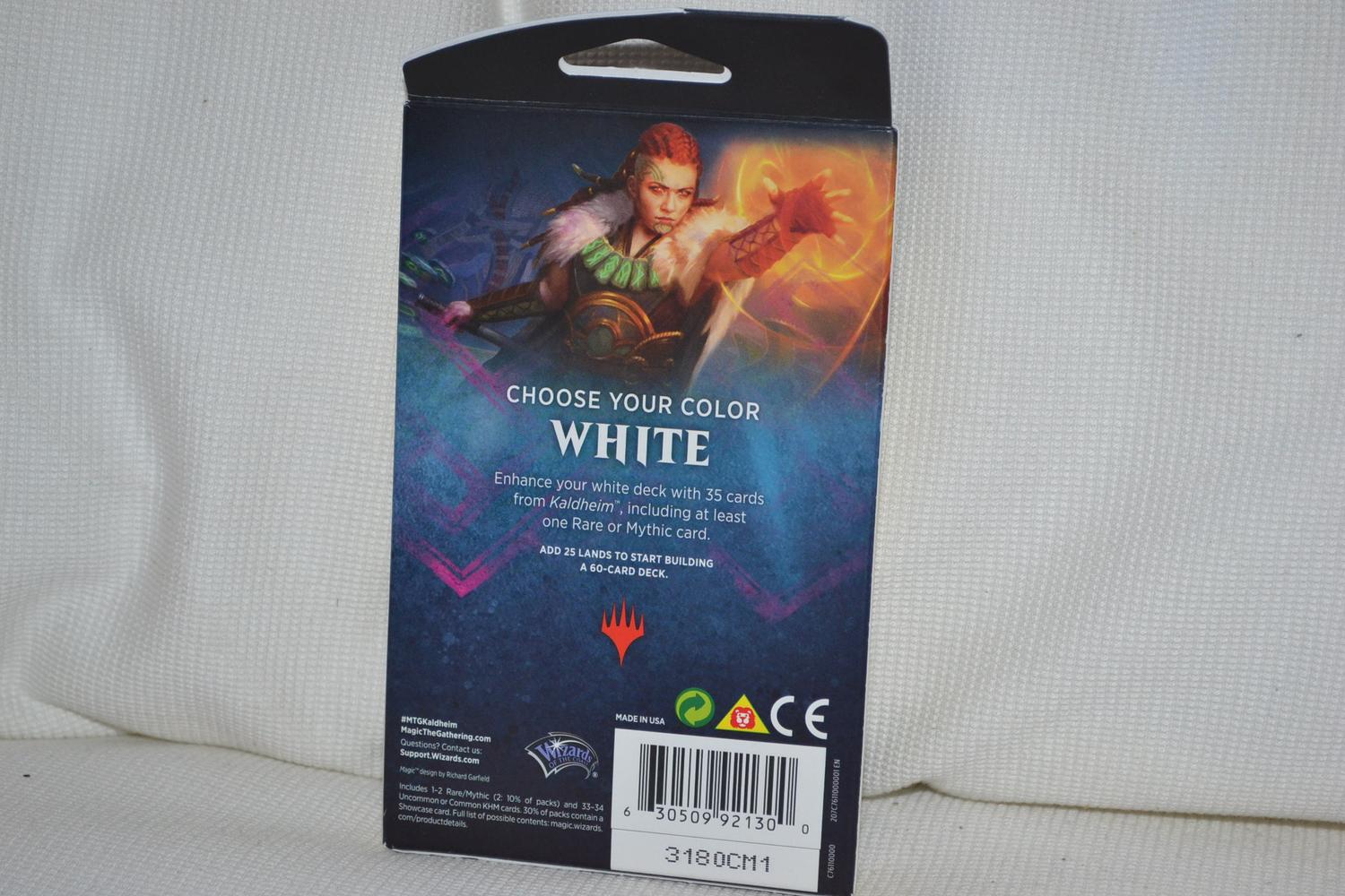 Vit Kaldheim Theme Booster Magic the Gathering MTG ENG Ny