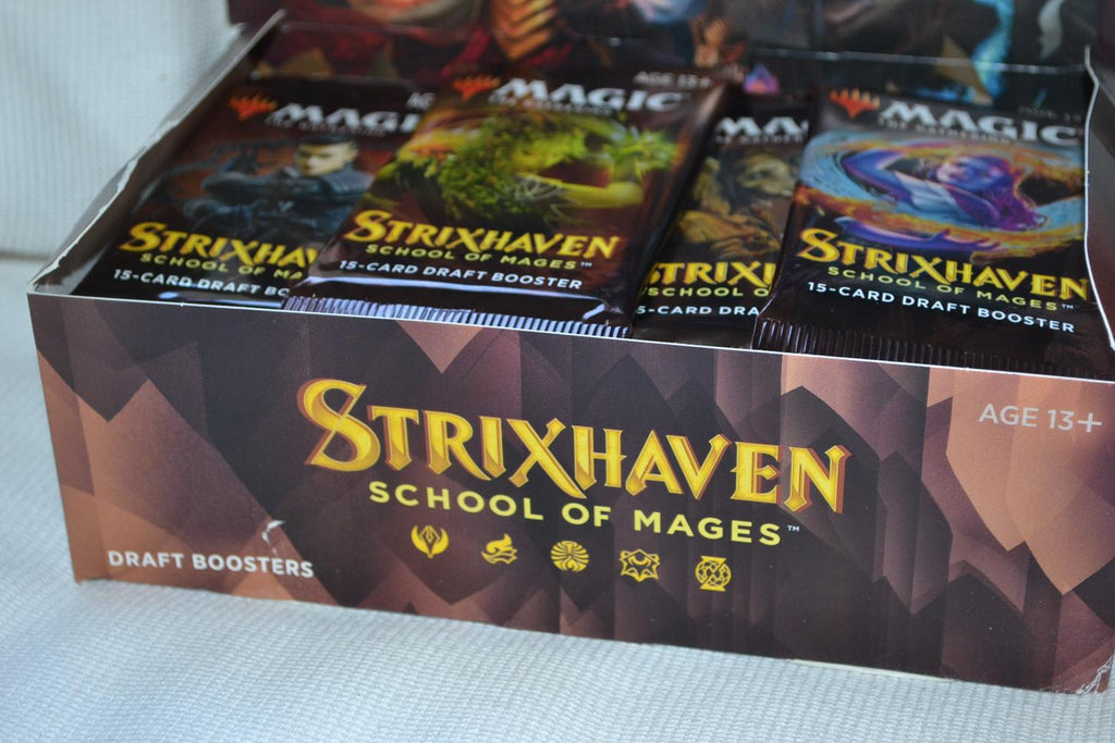 3st Draft Boosters Strixhaven School of Mages Magic the Gathering MTG ENG Ny