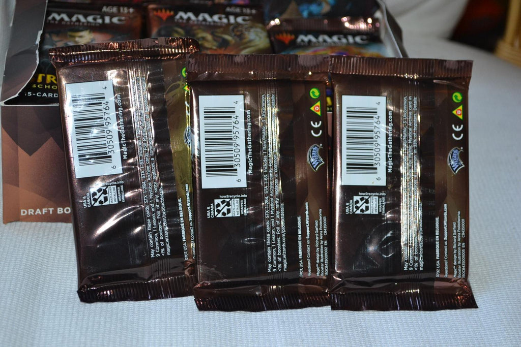 3st Draft Boosters Strixhaven School of Mages Magic the Gathering MTG ENG Ny