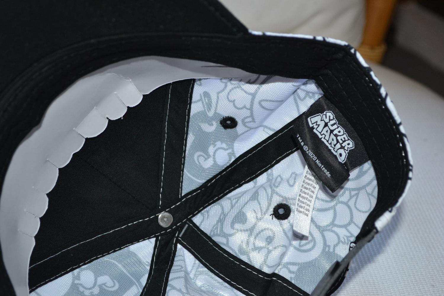 Super Mario Vit Fiender Keps (Difuzed Cap) Ny