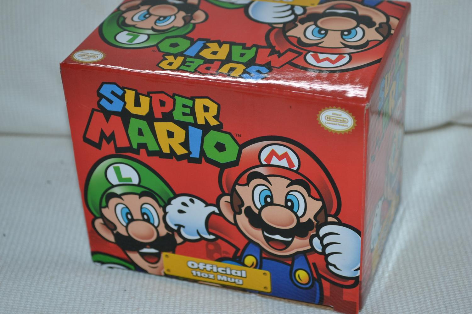 Super Mario Its A Me Mario Mugg Nintendo 9,5cm Ny