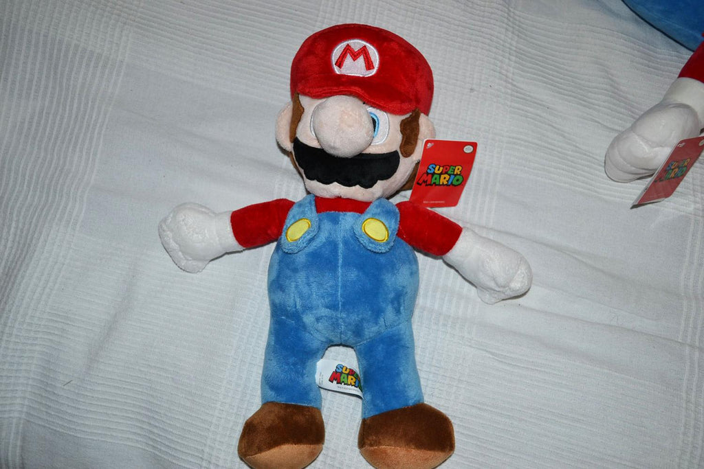 Mario fr. Super Mario Nintendo Plushie Mjukis 38cm Ny
