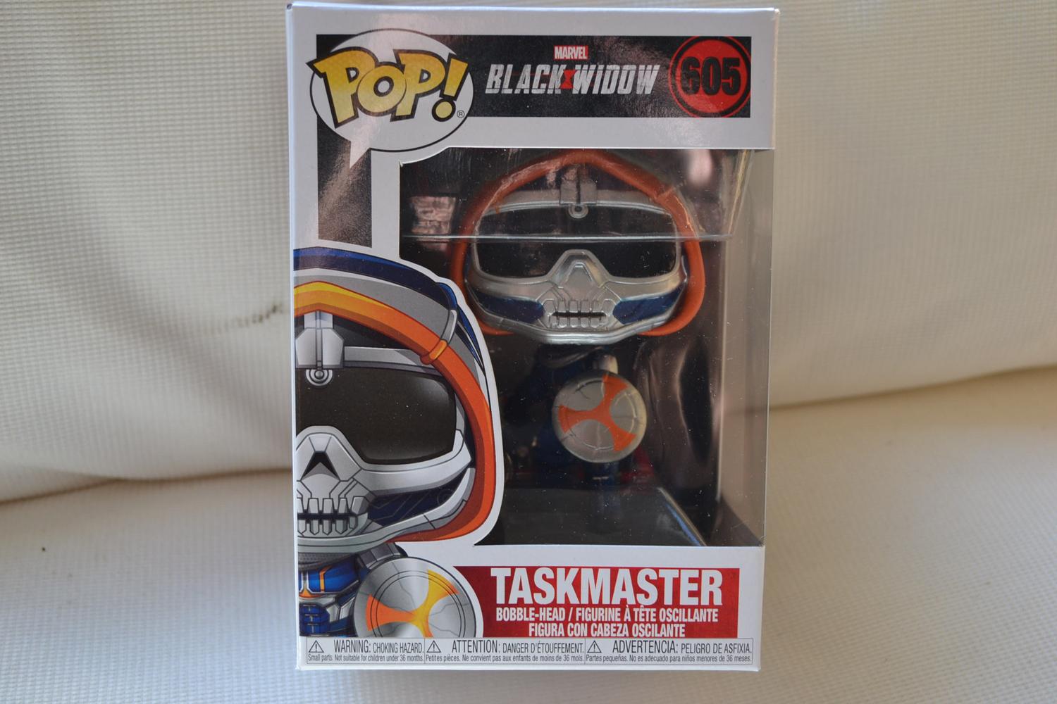 Taskmaster The Black Widow Marvel Pop! Figur 605 Funko 10cm Ny