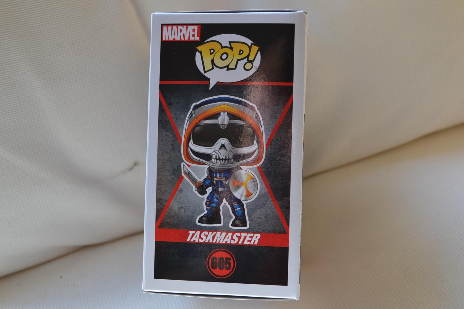 Taskmaster The Black Widow Marvel Pop! Figur 605 Funko 10cm Ny