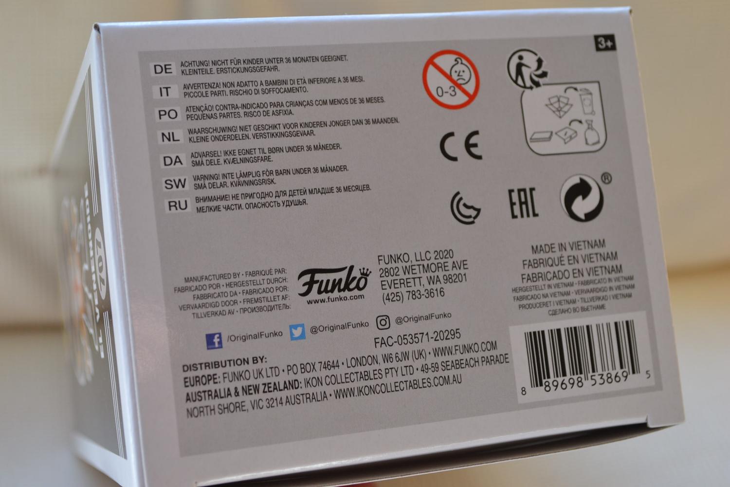 El Venenoide Venom Lucha Libre Pop! Figur 707 Funko 10cm Ny