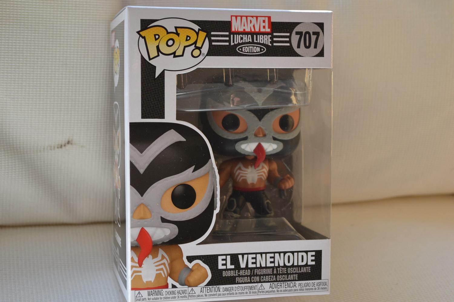 El Venenoide Venom Lucha Libre Pop! Figur 707 Funko 10cm Ny