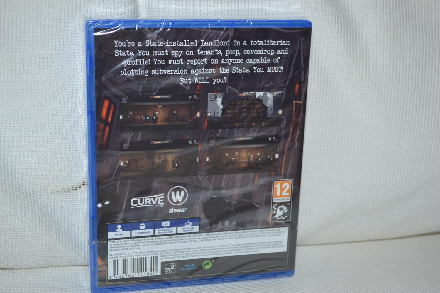 Beholder Complete Edition PS4 Playstation 4 Ny Inplastad