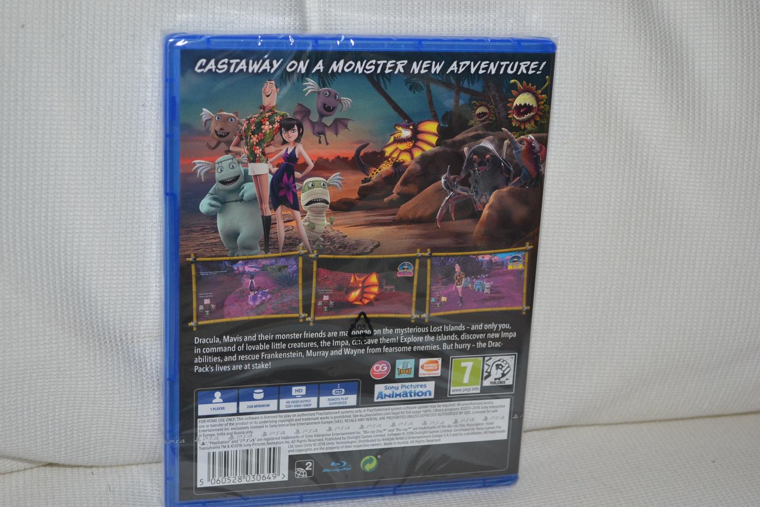 Hotel Transylvania 3 Monsters Overboard PS4 Playstation 4 Ny Inplastad