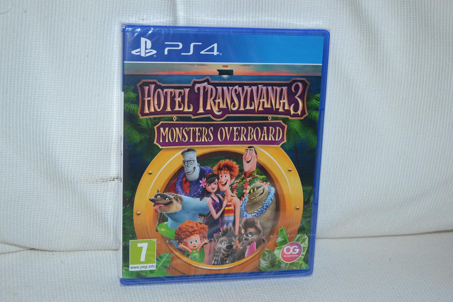 Hotel Transylvania 3 Monsters Overboard PS4 Playstation 4 Ny Inplastad