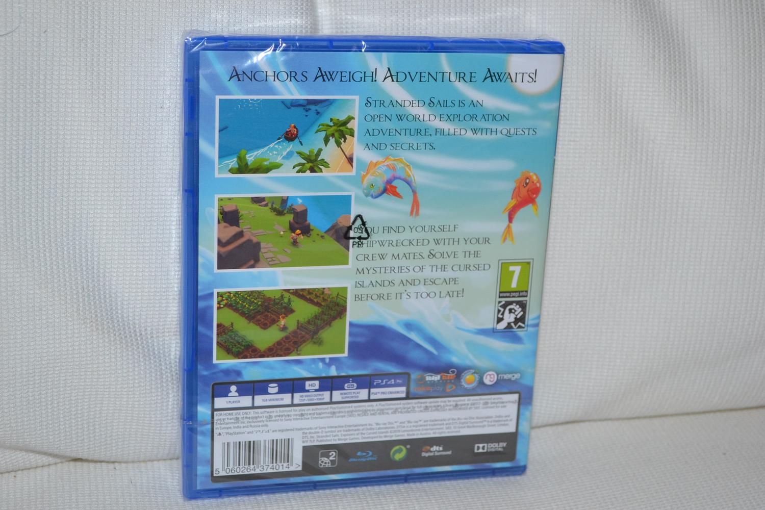Stranded Sails Explorers Of The Cursed Islands PS4 Playstation 4 Ny Inplastad