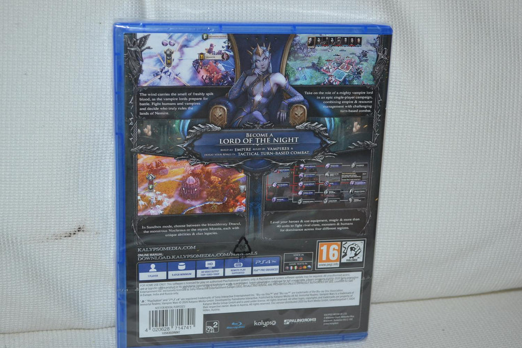 Immortal Realms Vampire Wars PS4 Playstation 4 Ny Inplastad