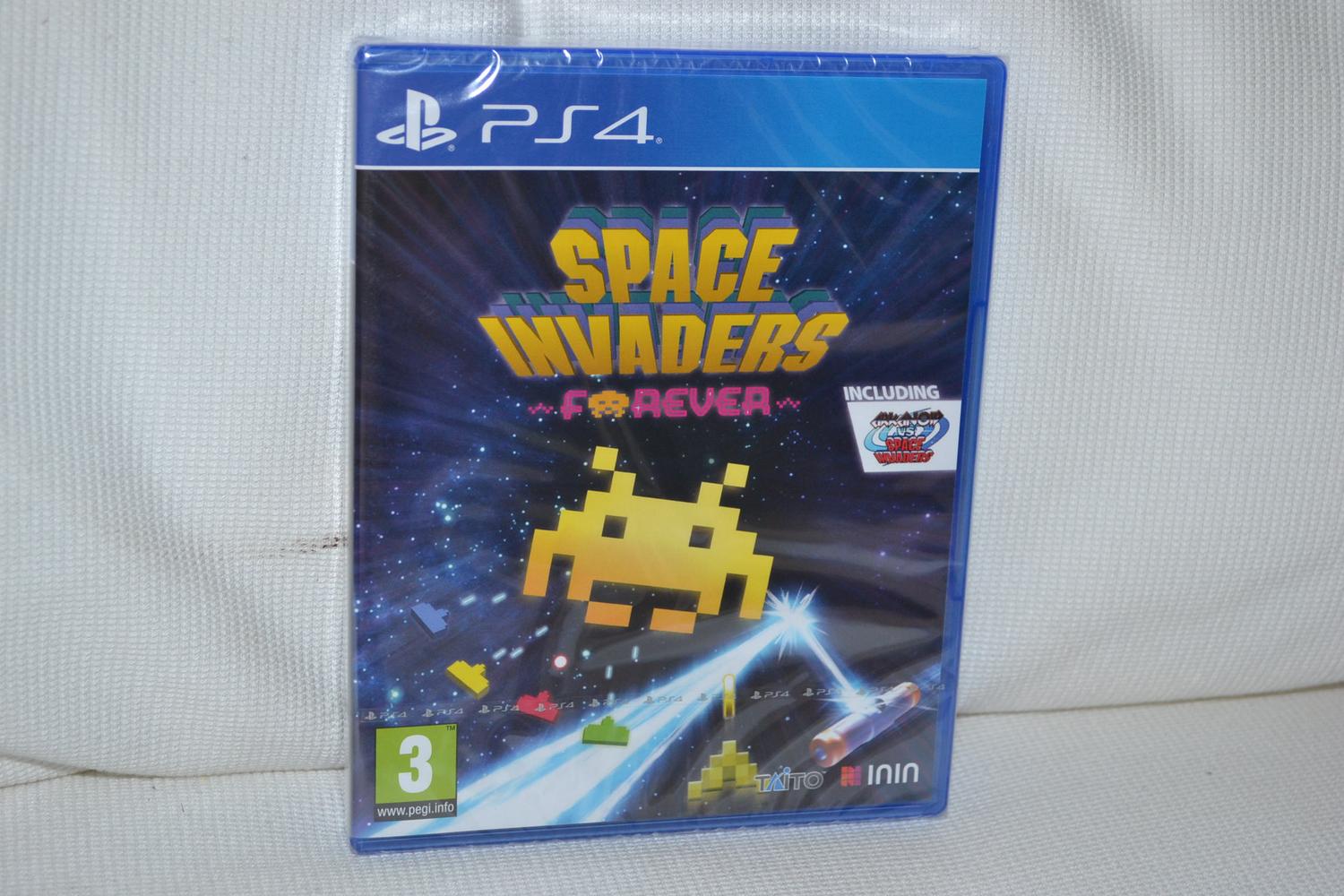 Space Invaders Forever PS4 Playstation 4 Ny Inplastad