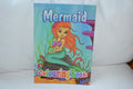 Målarbok Sjöjungfru Mermaid A4 16sidor Barn Ny