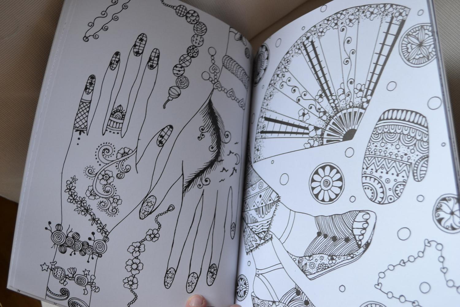 Målarbok Style Vibes A4 32sidor Vuxen Ny