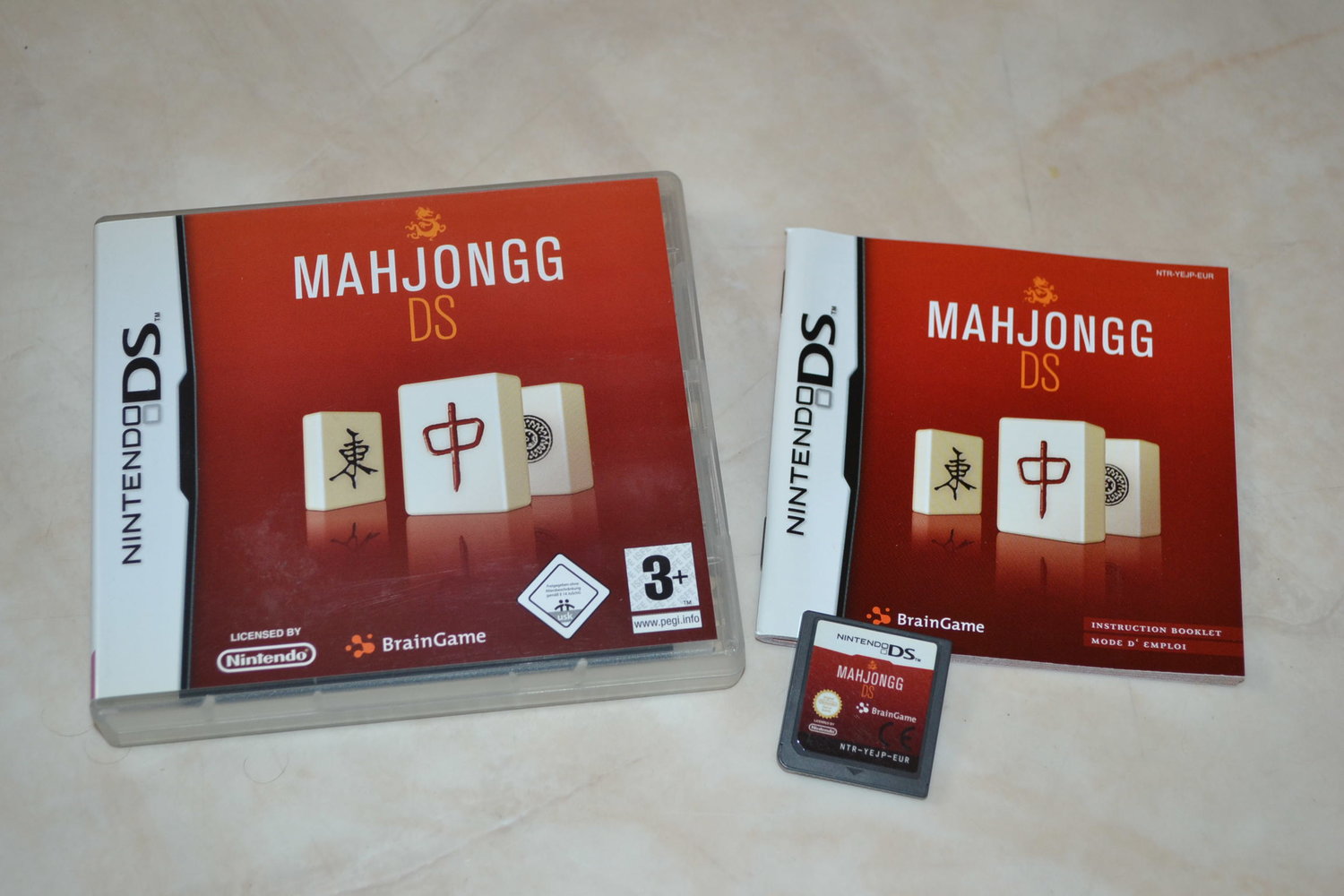 Mahjongg NDS Nintendo DS Komplett Fint Skick