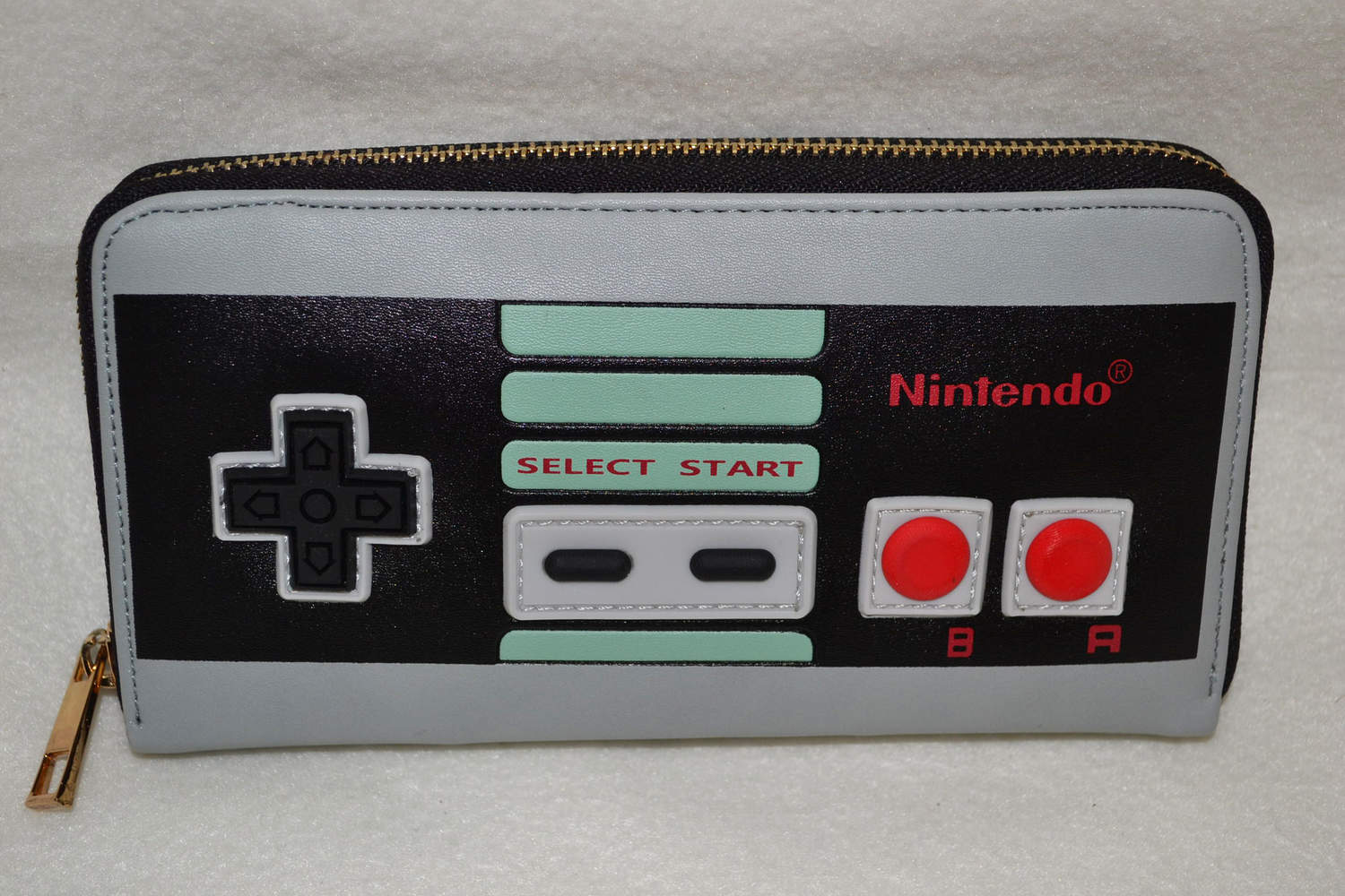 NES Nintendo Handkontroll Design Stor Börs Plånbok (19*10cm) Ny