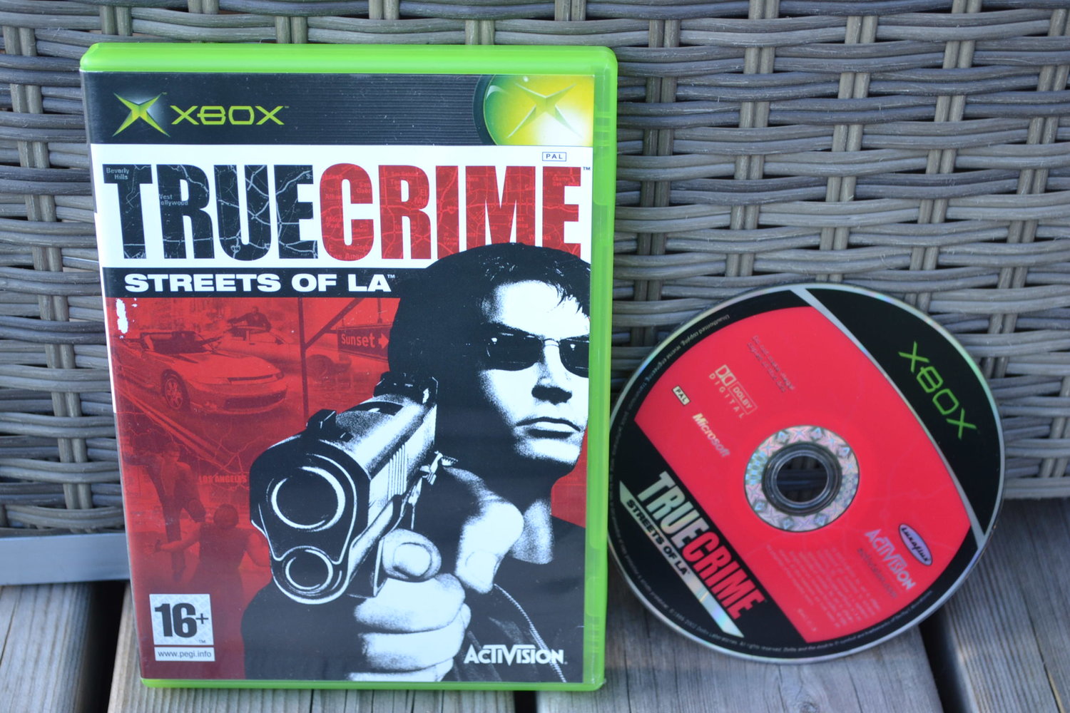True Crime: Streets of LA XBOX (Utan Manual) Fint Skick