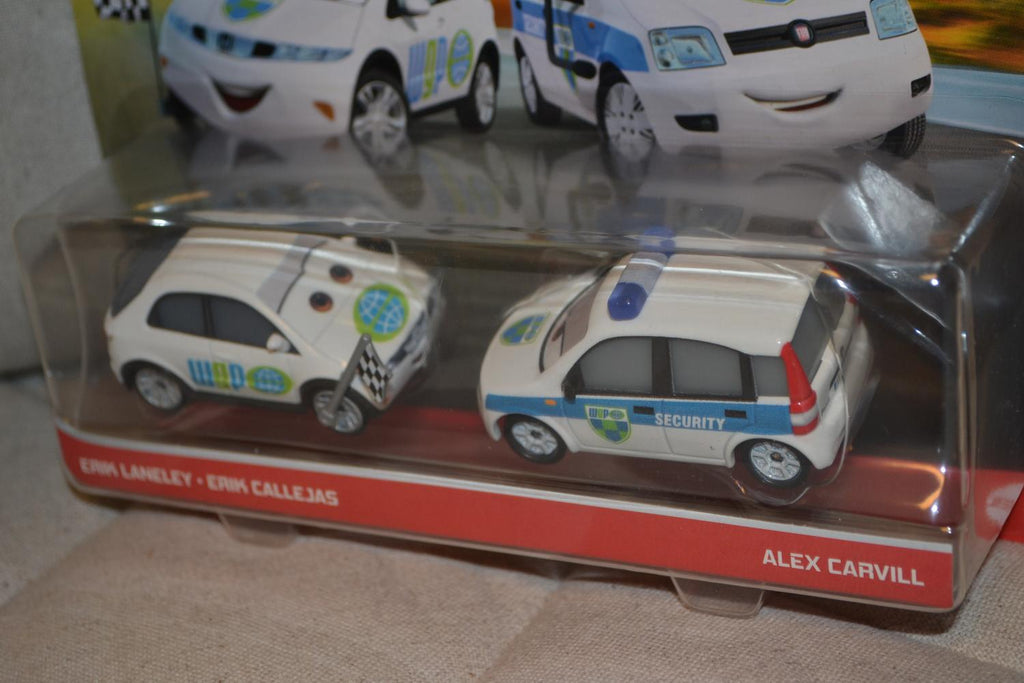 Erik Laneley & Erik Callejas Security WGP Bilar Cars Disney 1:55 7cm Ny