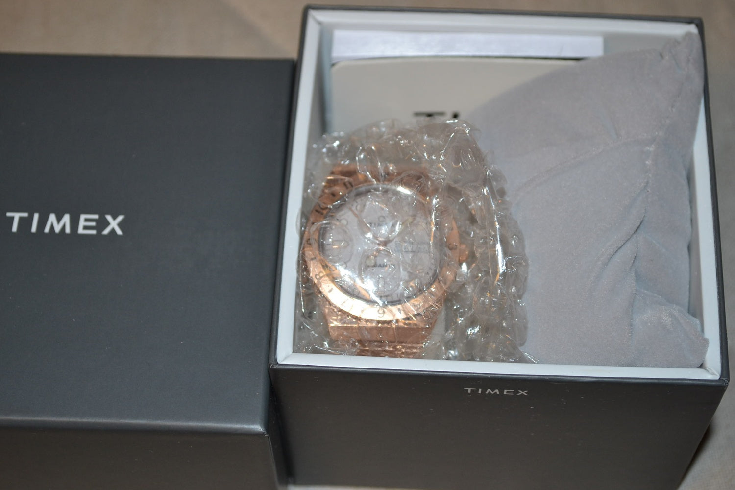 Timex Roséguld/Antikvit Armbandsur Klocka 38mm TW2U95700 Ny