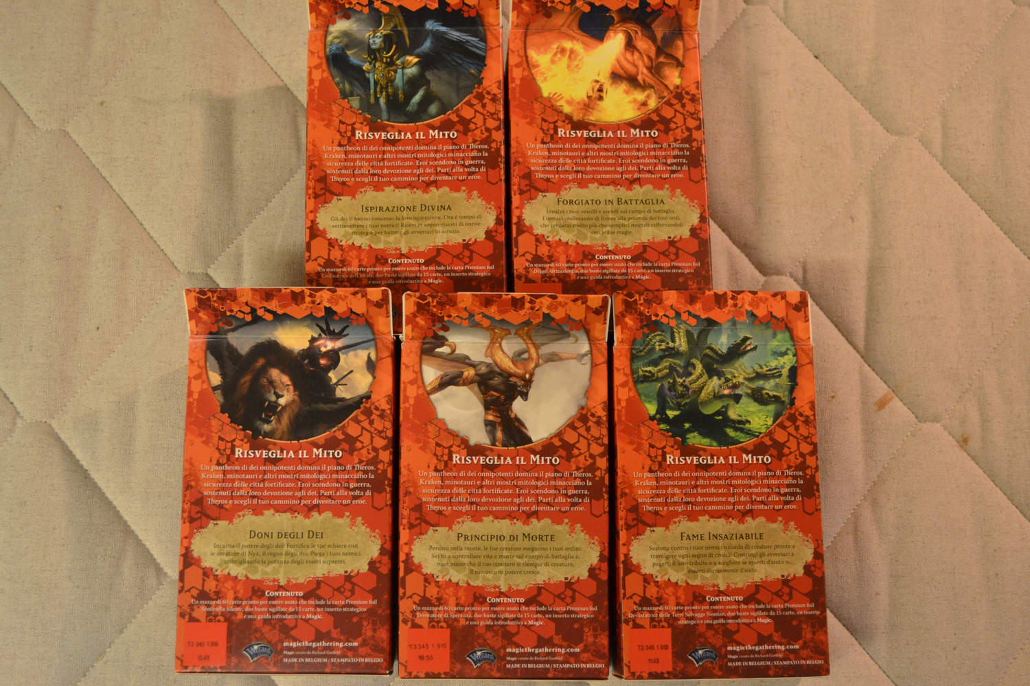 Born of the Gods 5st Intropaket italiensk Version (Magic the Gathering MTG) Ny