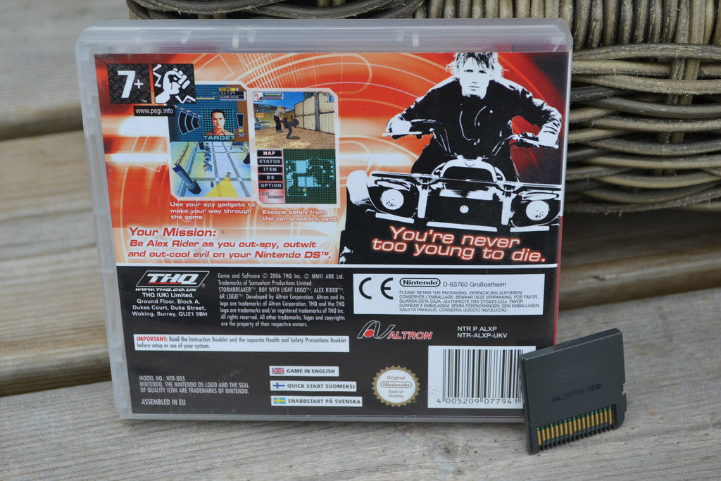 Alex Rider: Stormbreaker NDS Nintendo DS Fint Skick
