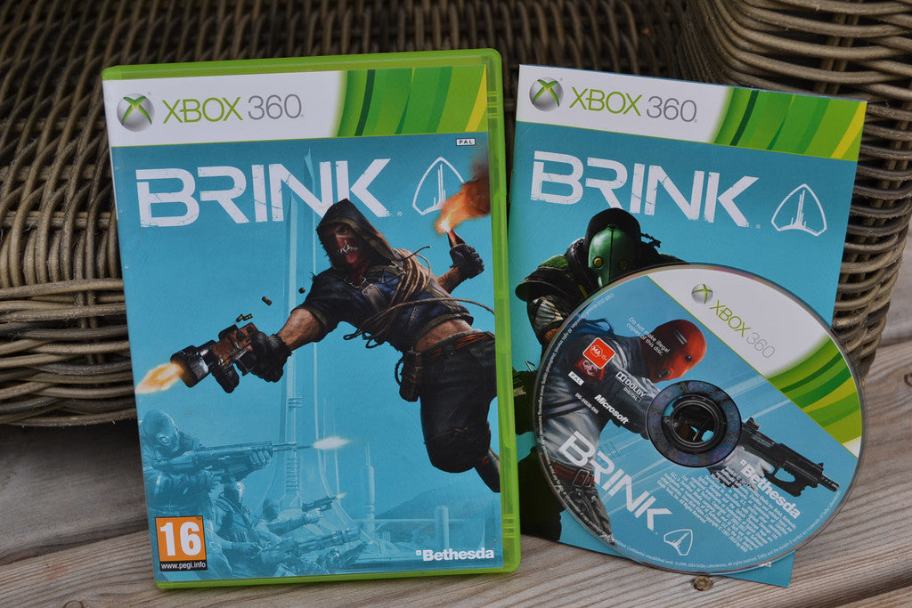 Brink Xbox 360 Komplett Fint Skick