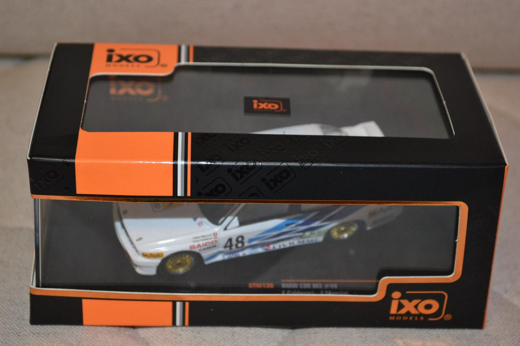 BMW M3 E30 #48 Calderari/Mancini WTCC 1987 Rally 1:43 IXO 11cm Ny