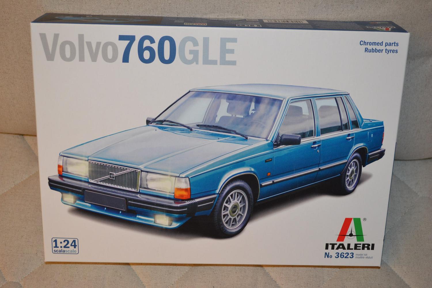 Volvo 760 GLE 1:24 Italeri Plastbyggsats IT3623 Ny