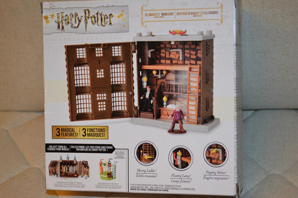 Ollivander's Wand Shop Harry Potter Jakks 2st Figurer 3,5/13cm Ny