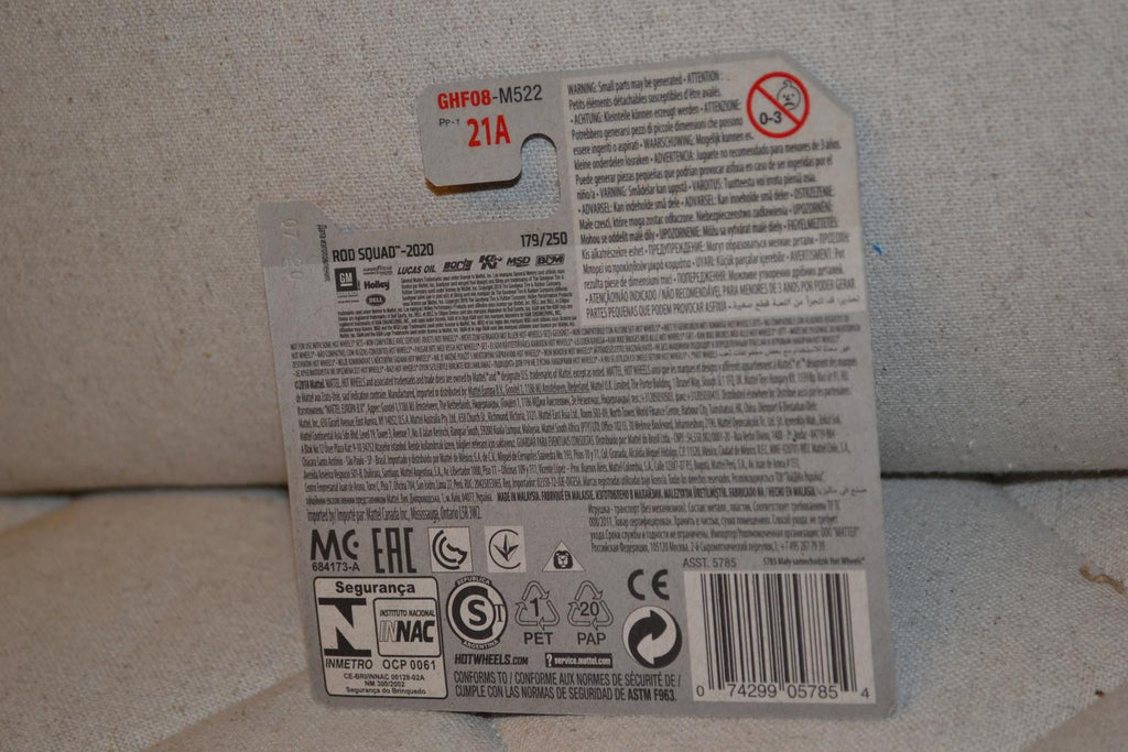 Big-Air Bel-Air Vit 1:64 Hot Wheels 2020 7cm Ny