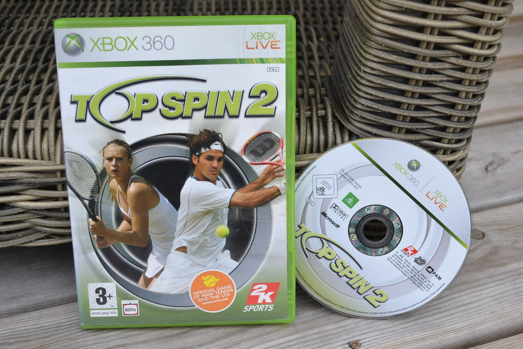 Top Spin 2 Xbox 360 Fint Skick