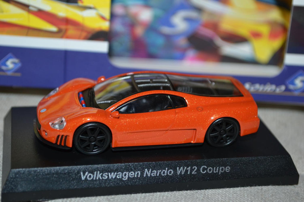 Volkswagen Nardo W12 Coupe Orange 1:64 Solido 6,5cm Ny