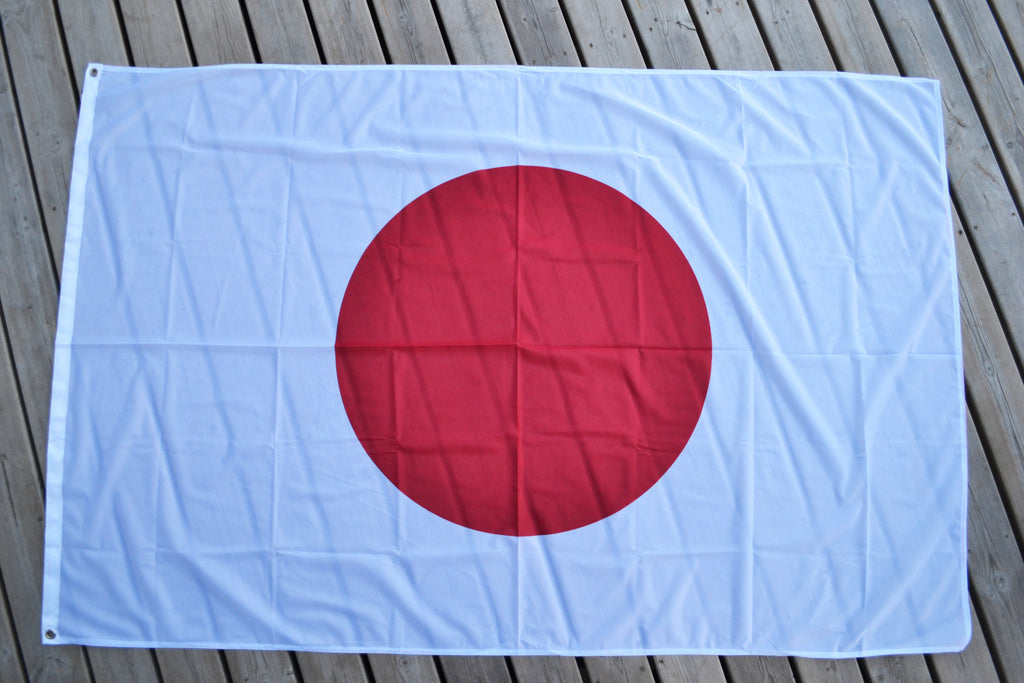 Japan Landsflagga 120*180cm Vit/Röd (FLAGGA) Ny