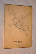 Vaasa Vasa Finland Vintage Poster Affisch 30*42cm Ny