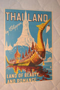 Thailand Land of Beauty and Romance Poster Affisch 30*42cm Ny