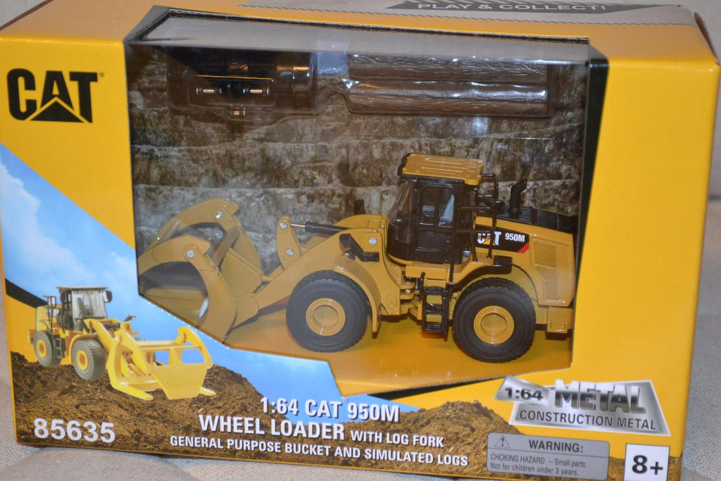 Hjullastare Caterpillar CAT950M 1:64 DM-Models 15cm (Metall hög kvalitet) Ny
