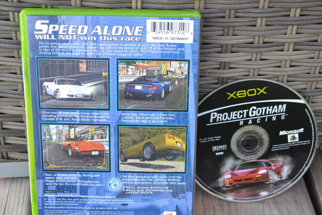 Project Gotham Racing XBOX (Utan Manual) Fint Skick