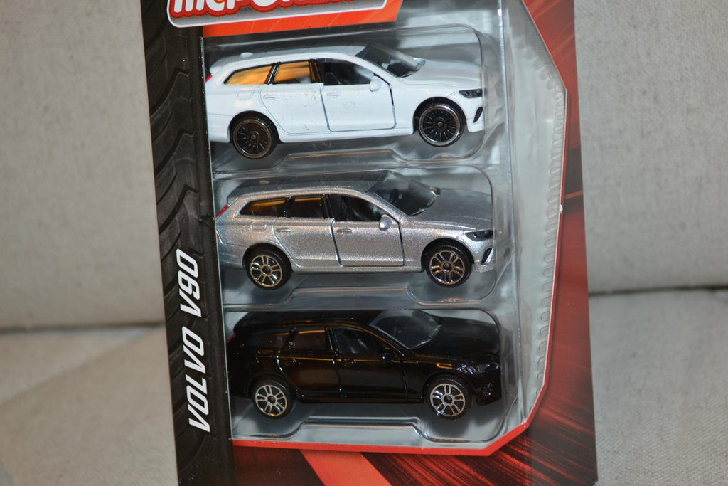 3st Volvo V90 Majorette 1:64 8cm Öppningsbara Dörrar Ny