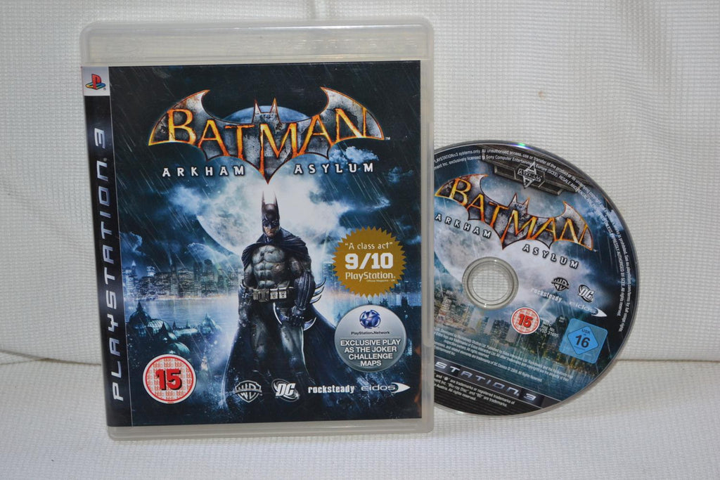 Batman: Arkham Asylum PS3 Playstation 3 (Utan Manual) Fint Skick