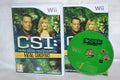 CSI: Fatal Conspiracy Wii Nintendo Komplett Fint Skick