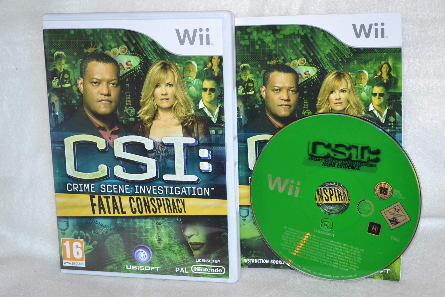 CSI: Fatal Conspiracy Wii Nintendo Komplett Fint Skick