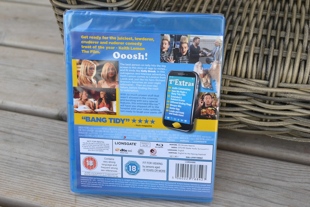 Keith Lemon The Film Bluray Blu-Ray Film Nyskick