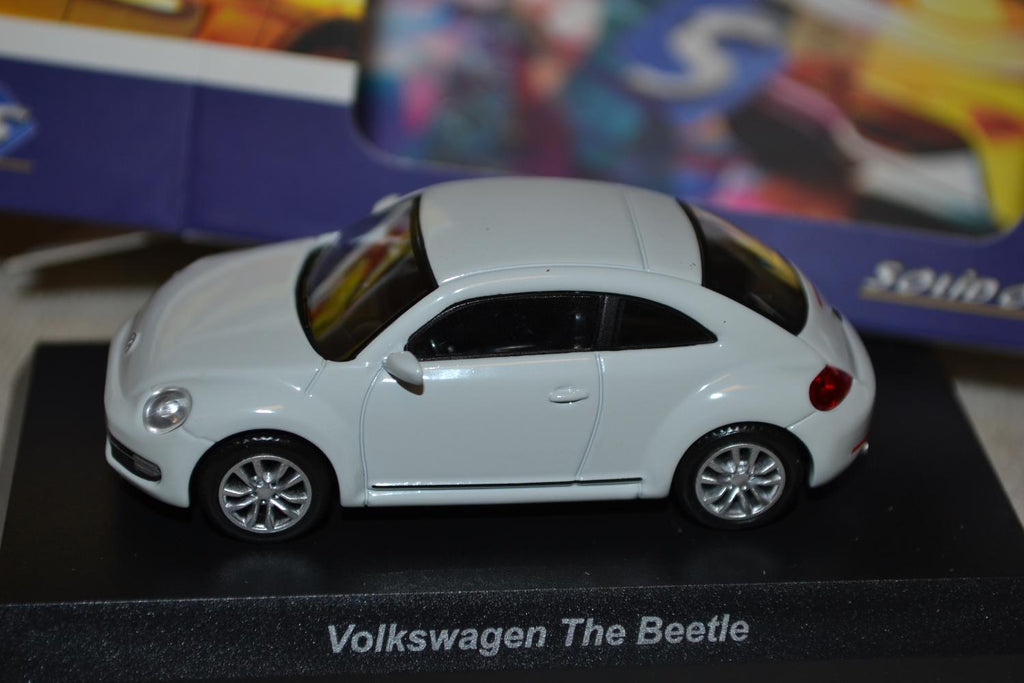 Volkswagen the Beetle Bubbla Vit 1:64 Solido 6,5cm Ny