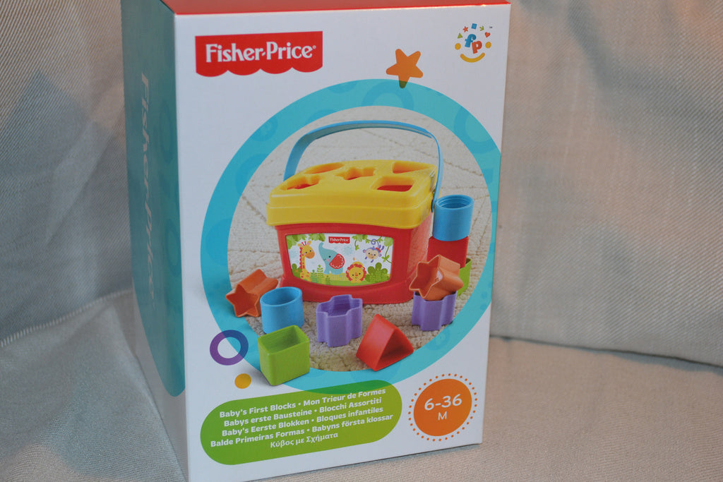 Babys First Blocks Klossar (Fisher Price) 6månader+ K7167 Ny